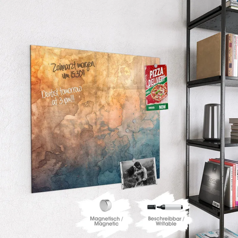 Magnettafel - Aquarellkunst
