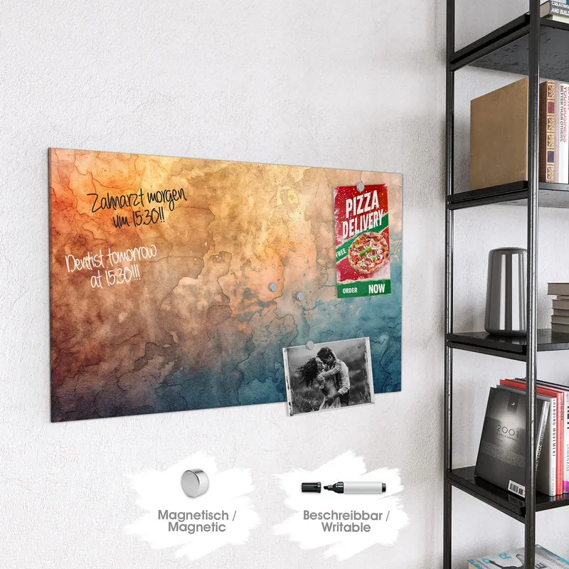 Magnettafel - Aquarellkunst