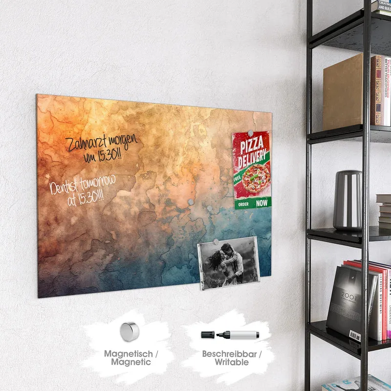 Magnettafel - Aquarellkunst