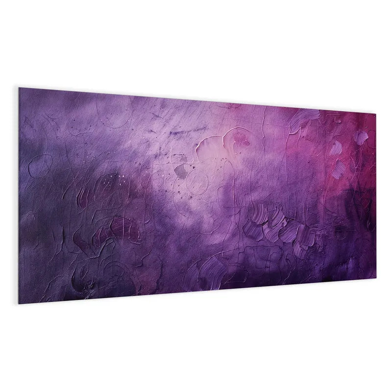 Magnettafel - Violetter Farbnebel