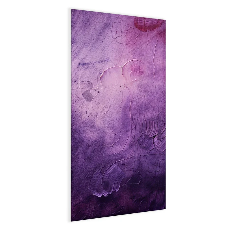 Magnettafel - Violetter Farbnebel
