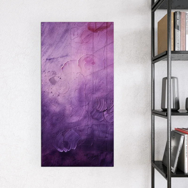 Magnettafel - Violetter Farbnebel