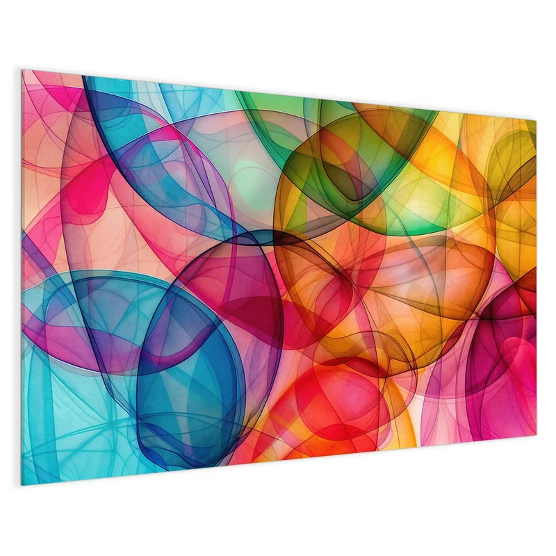 Magnettafel - Durchscheinende Formen
