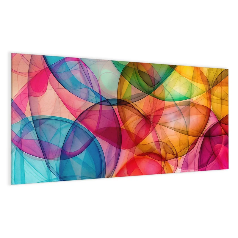 Magnettafel - Durchscheinende Formen
