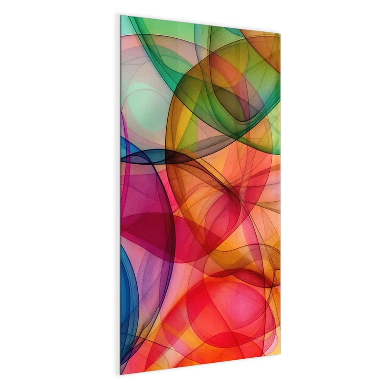 Magnettafel - Durchscheinende Formen