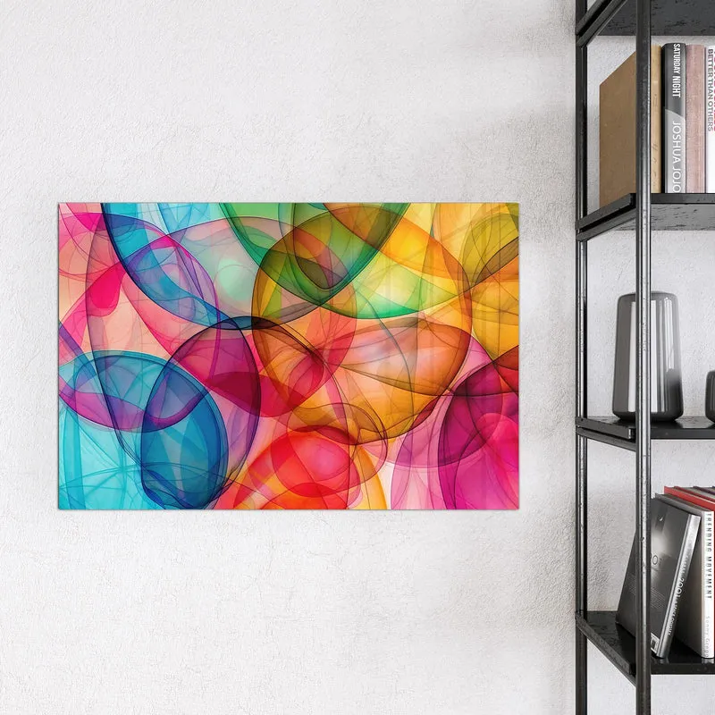 Magnettafel - Durchscheinende Formen