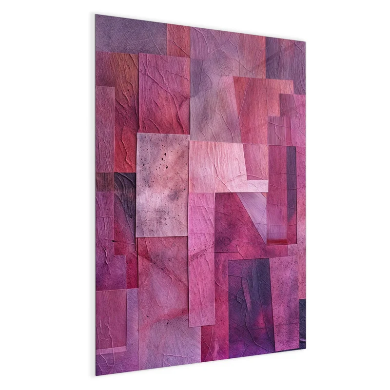 Magnettafel - Magenta Collage