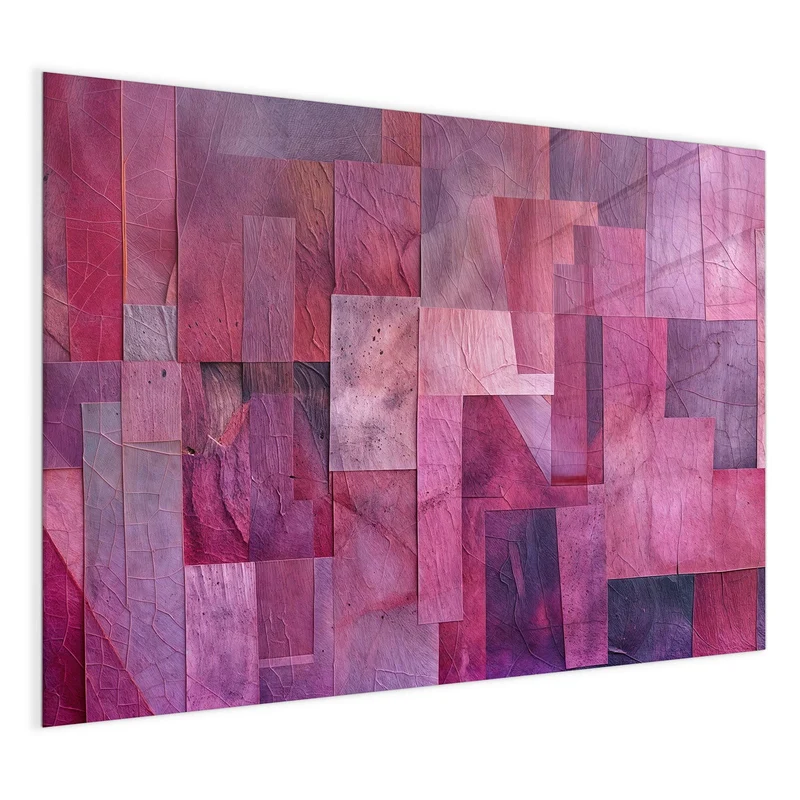 Magnettafel - Magenta Collage