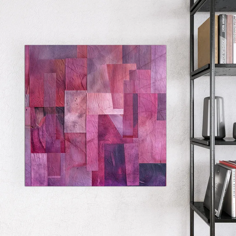 Magnettafel - Magenta Collage