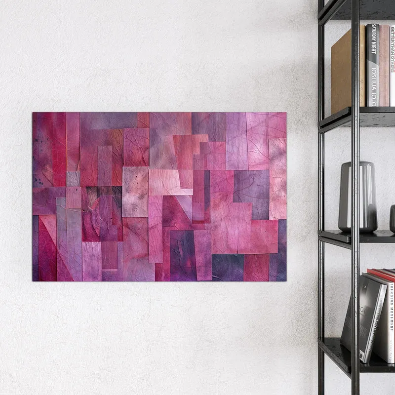Magnettafel - Magenta Collage