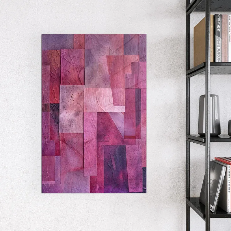 Magnettafel - Magenta Collage