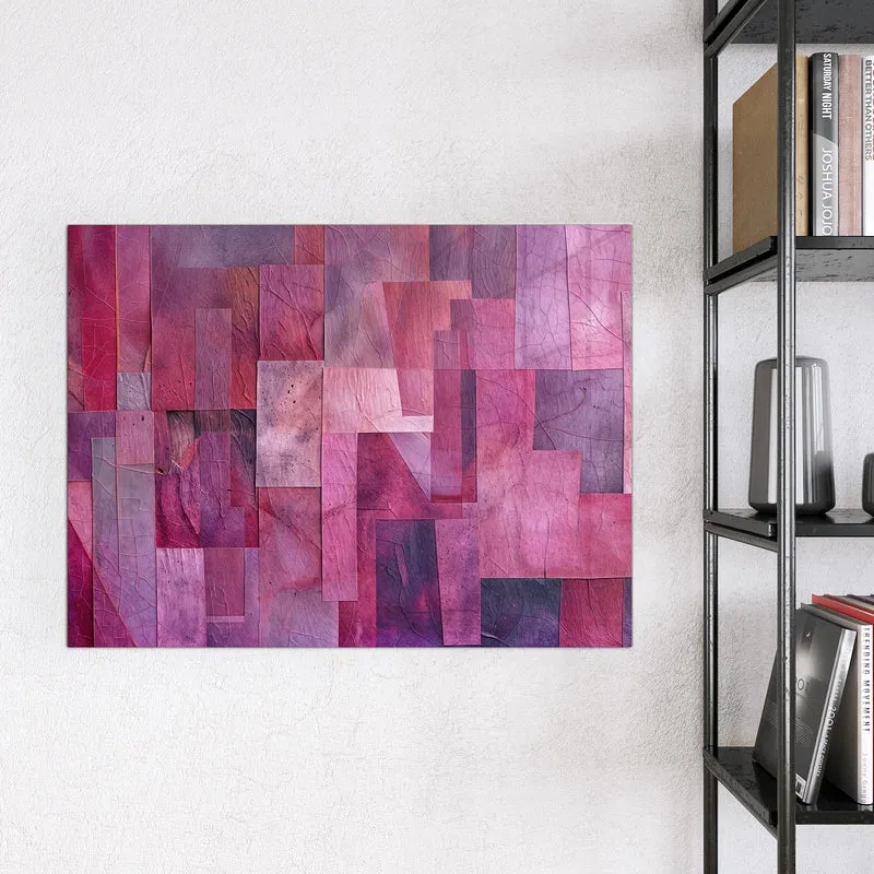 Magnettafel - Magenta Collage