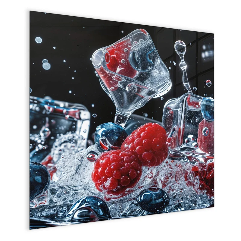 Magnettafel - Eisgekühlte Beeren