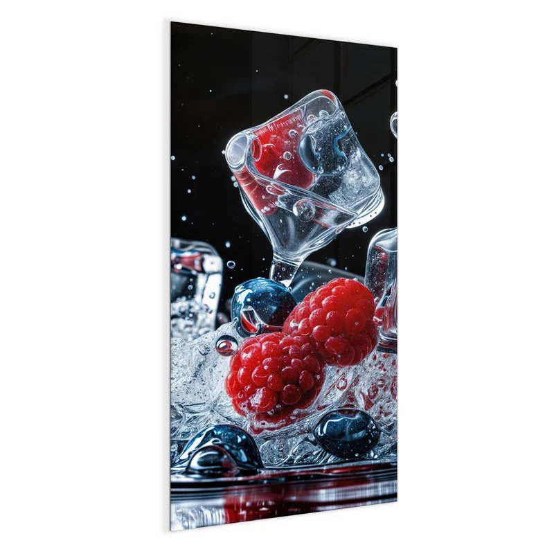 Magnettafel - Eisgekühlte Beeren