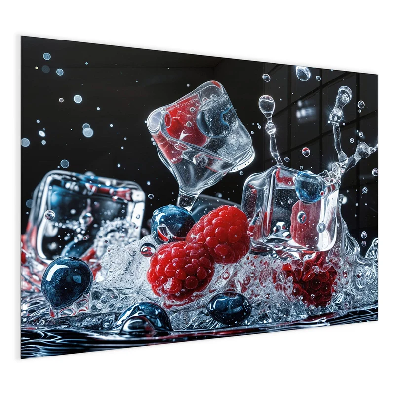 Magnettafel - Eisgekühlte Beeren