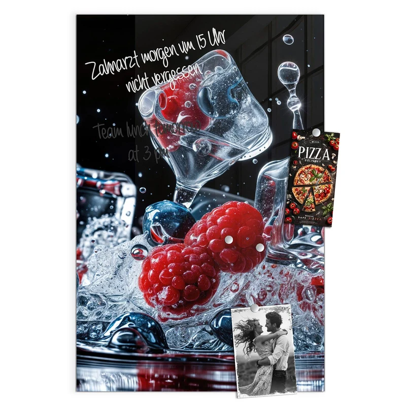 Magnettafel - Eisgekühlte Beeren