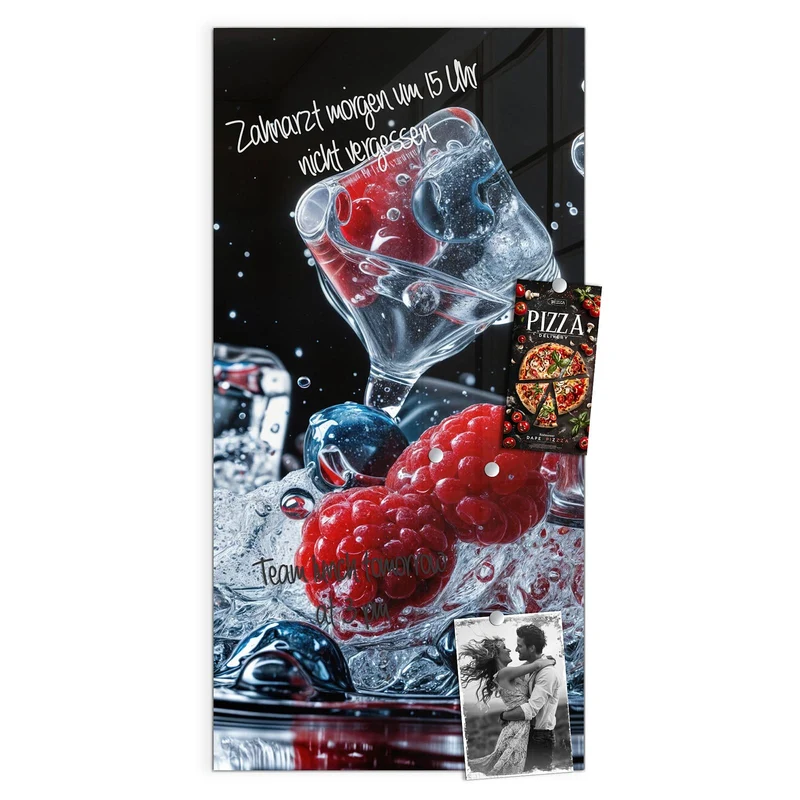 Magnettafel - Eisgekühlte Beeren