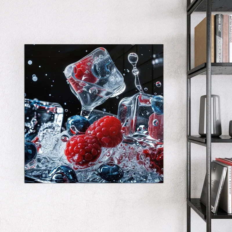 Magnettafel - Eisgekühlte Beeren
