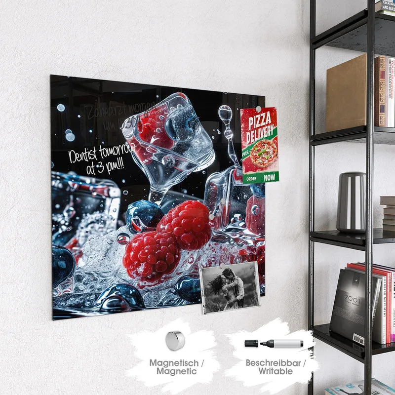 Magnettafel - Eisgekühlte Beeren