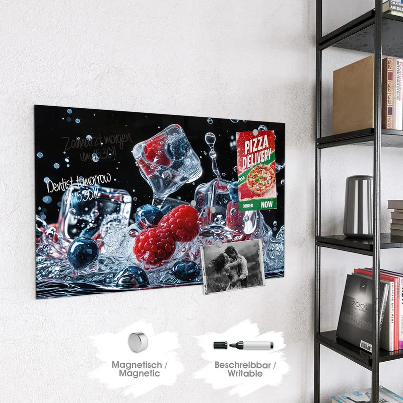 Magnettafel - Eisgekühlte Beeren