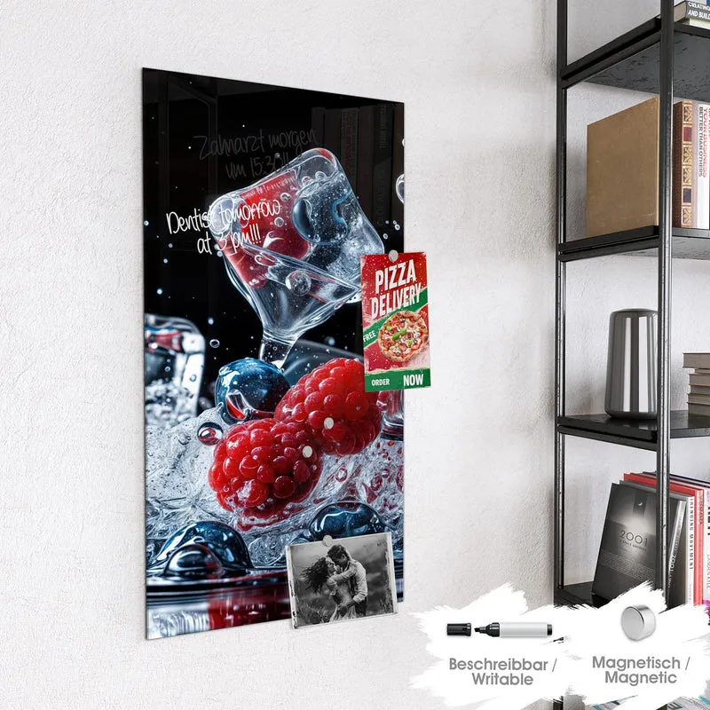 Magnettafel - Eisgekühlte Beeren
