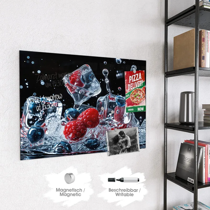 Magnettafel - Eisgekühlte Beeren