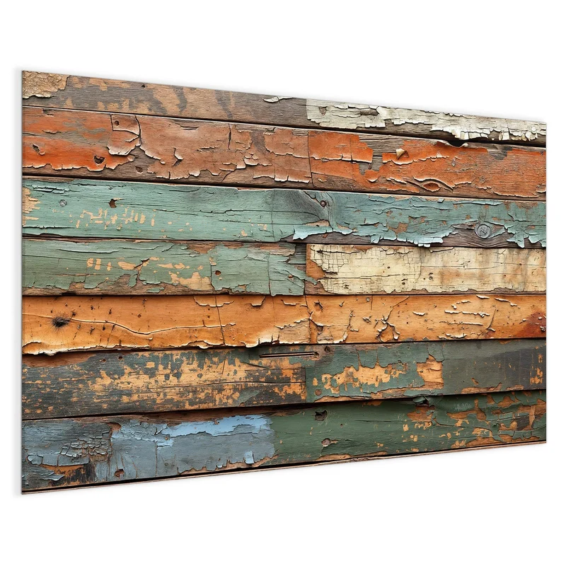 Magnettafel - Antike Holzplanken