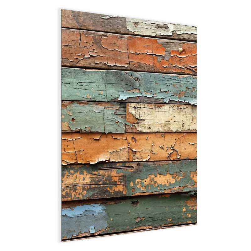 Magnettafel - Antike Holzplanken