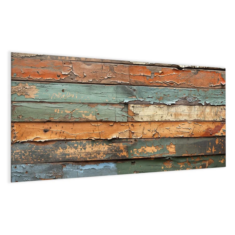 Magnettafel - Antike Holzplanken