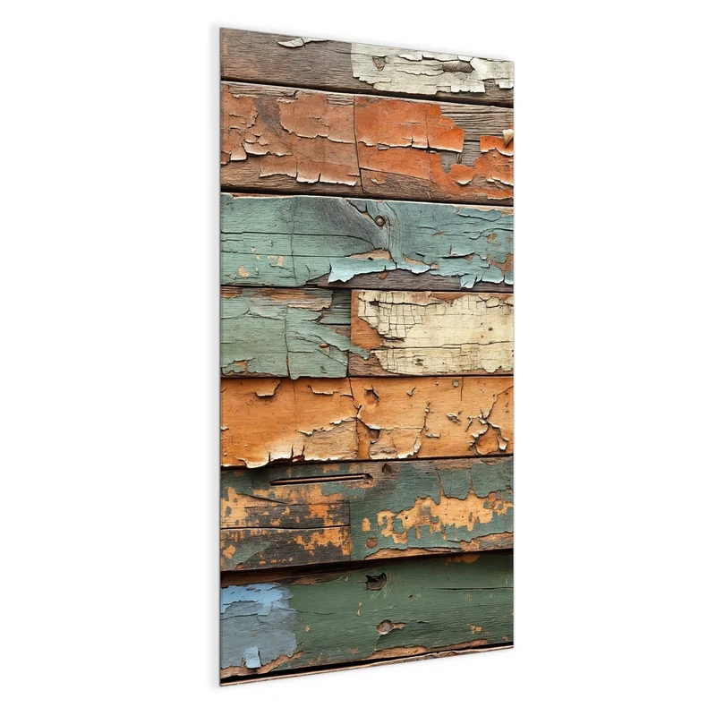 Magnettafel - Antike Holzplanken