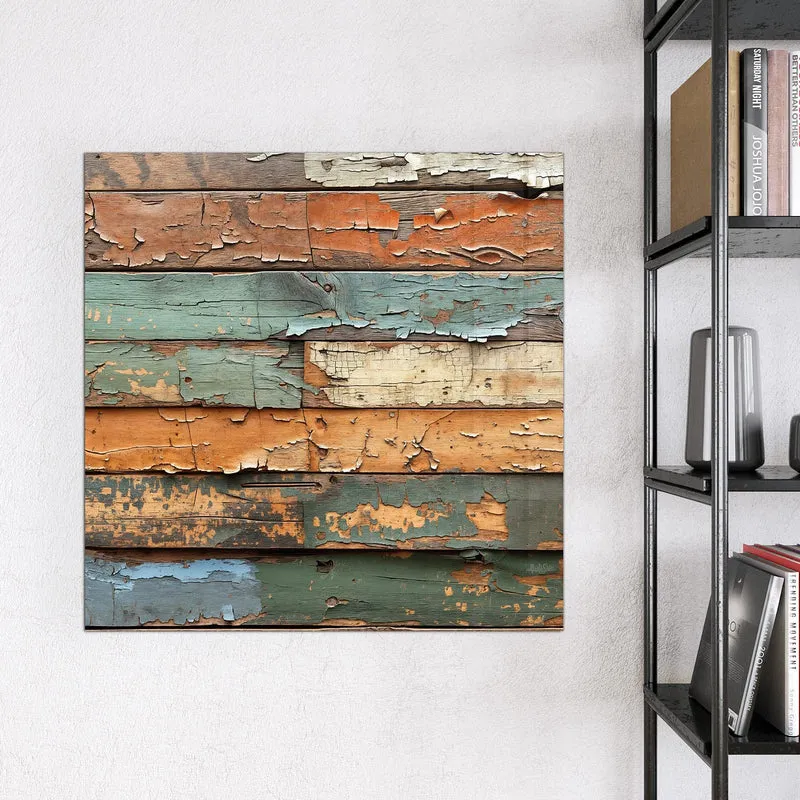 Magnettafel - Antike Holzplanken