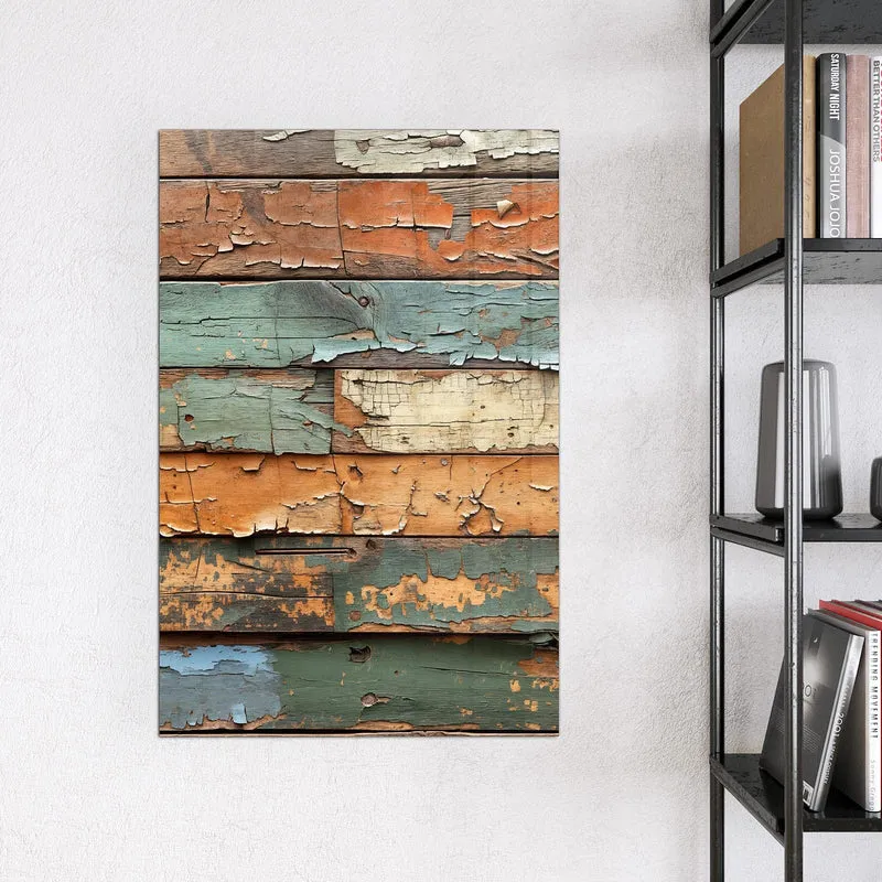 Magnettafel - Antike Holzplanken