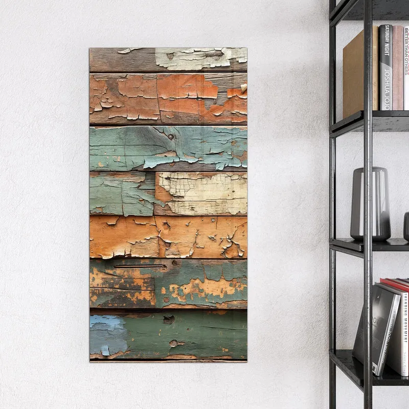 Magnettafel - Antike Holzplanken