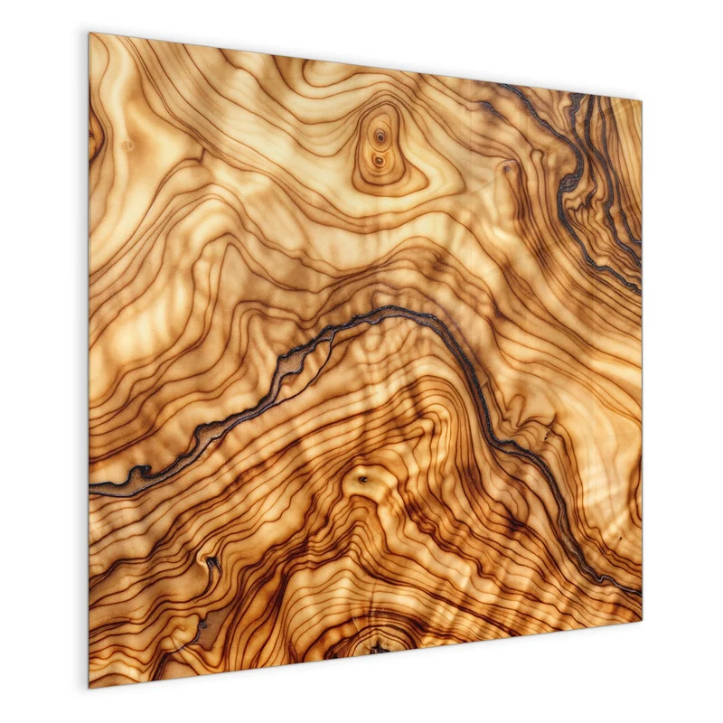 Magnettafel - Olivenholz