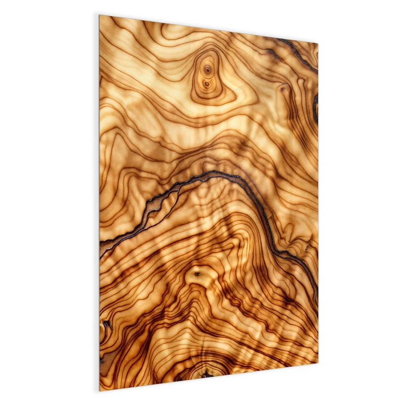 Magnettafel - Olivenholz