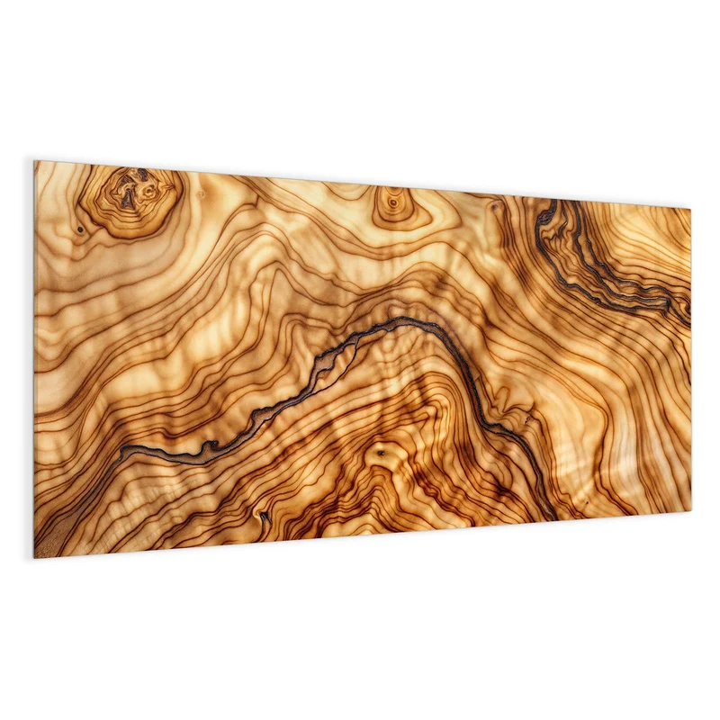 Magnettafel - Olivenholz
