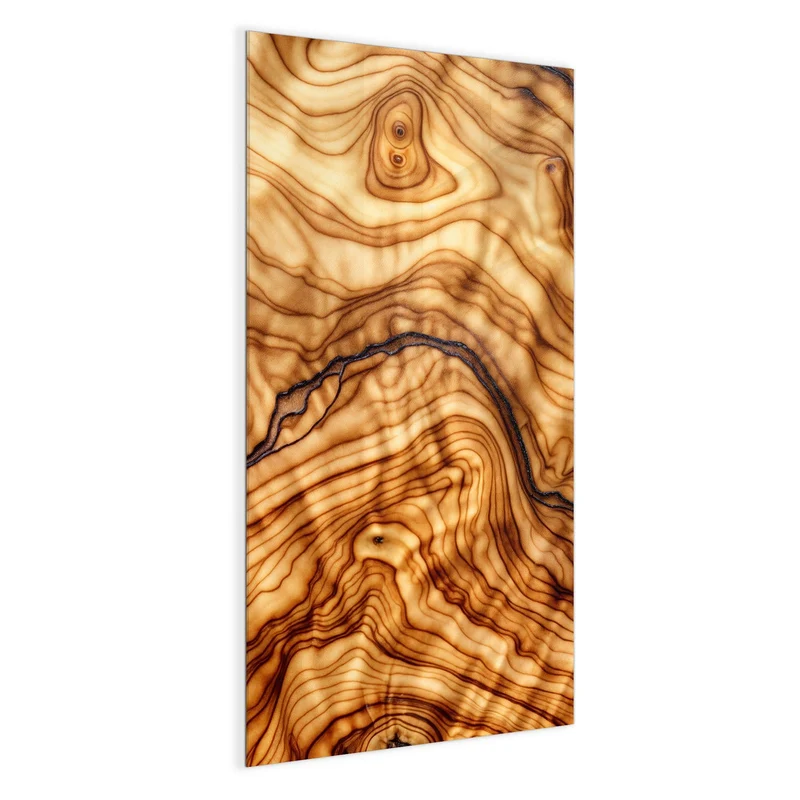 Magnettafel - Olivenholz