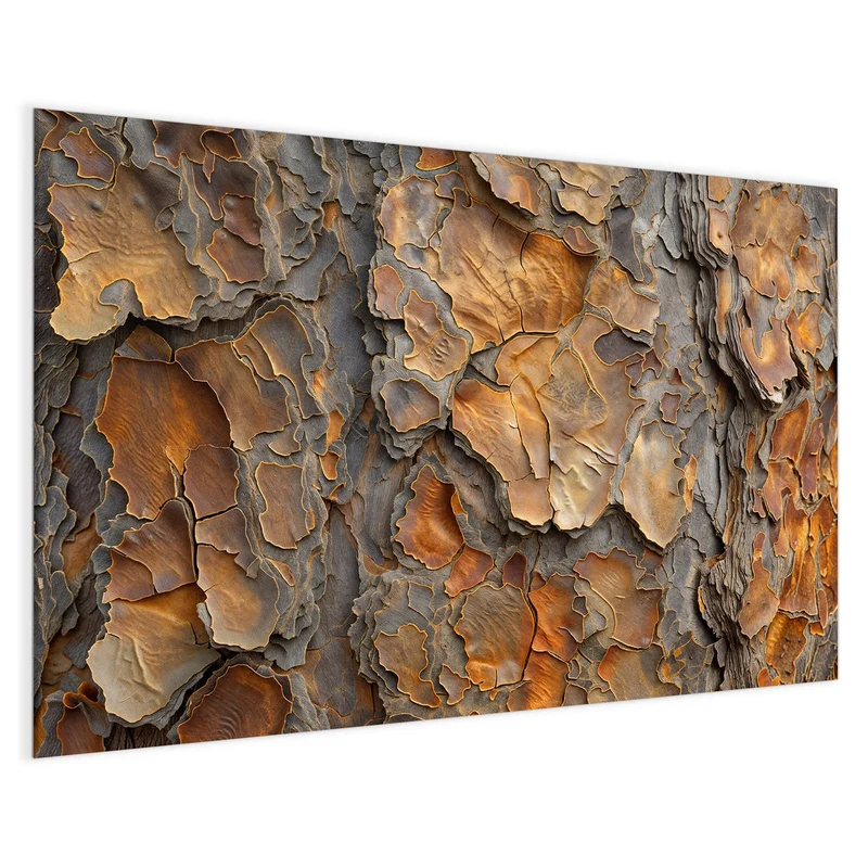 Magnettafel - Kiefernrinde