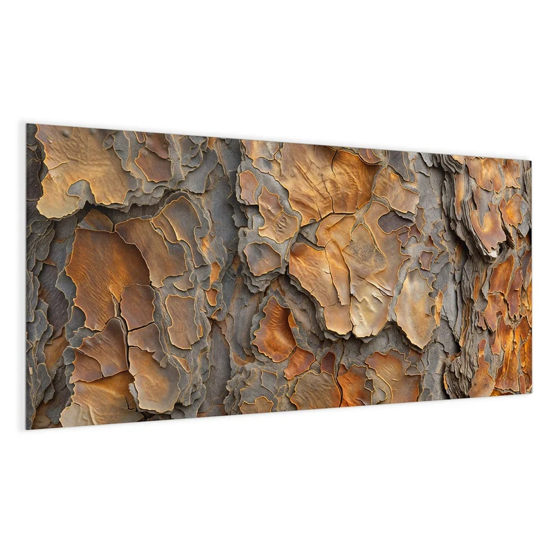 Magnettafel - Kiefernrinde
