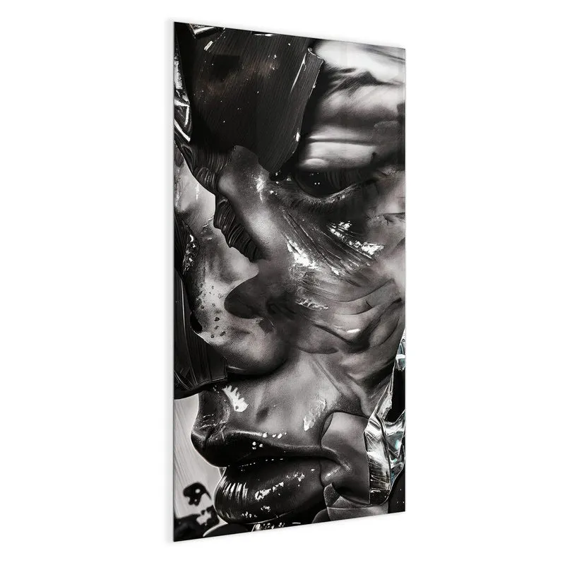 Magnettafel - Abstraktes Porträt