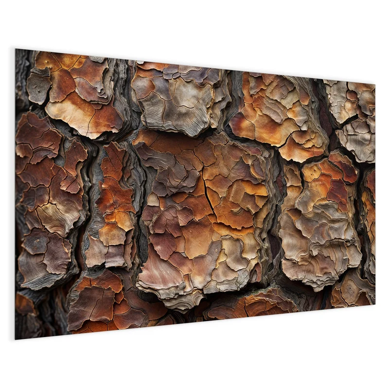 Magnettafel - Baumrindenstruktur