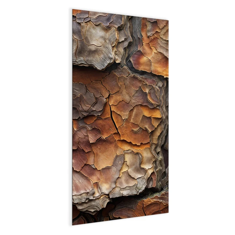 Magnettafel - Baumrindenstruktur