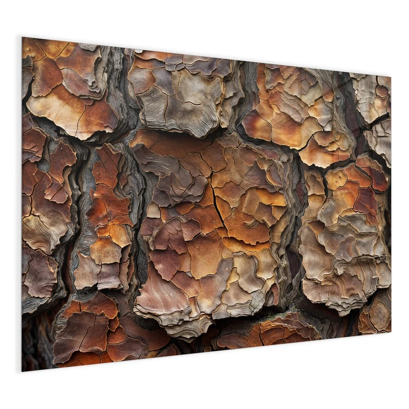 Magnettafel - Baumrindenstruktur