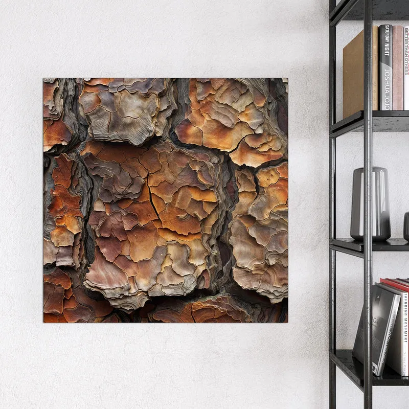 Magnettafel - Baumrindenstruktur