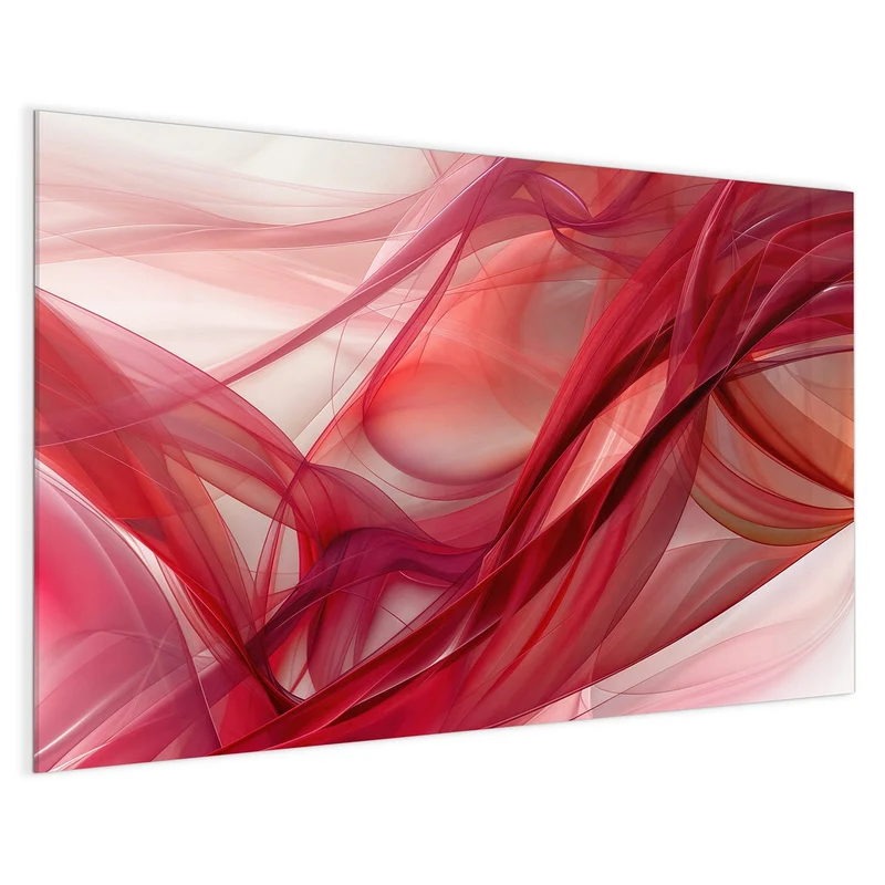 Magnettafel - Rote Schleier