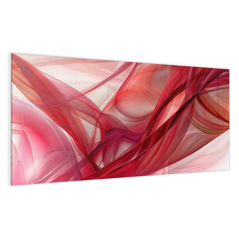 Magnettafel - Rote Schleier