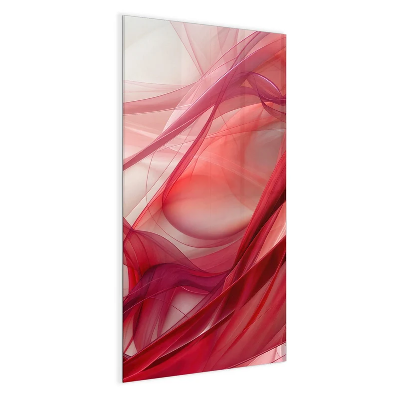 Magnettafel - Rote Schleier