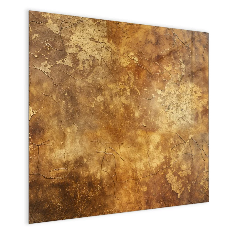 Magnettafel - Risse in Ockerbraun