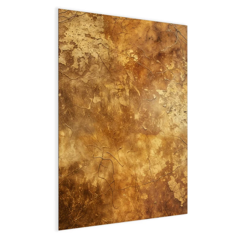 Magnettafel - Risse in Ockerbraun