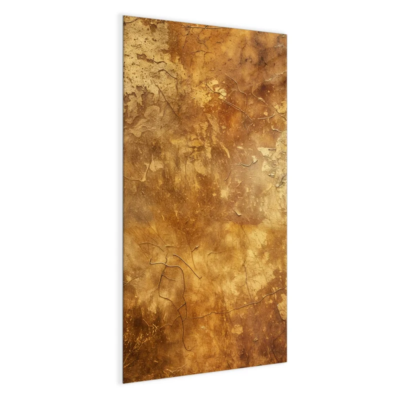 Magnettafel - Risse in Ockerbraun
